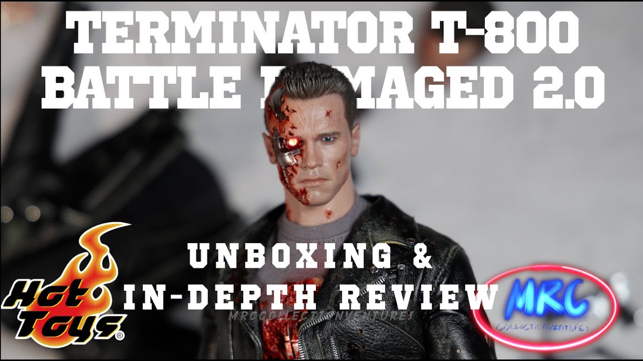 In-depth review Hot Toys DX46 Terminator T-800 battle Damaged 2.0 !