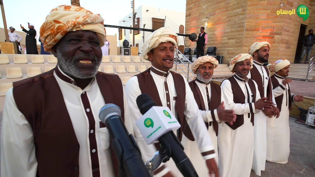 مشاركة فرقة املج التراثية بقرية منطقة تبوك التراثية بالجنادرية 33- اليوم الثاني عصرا ً