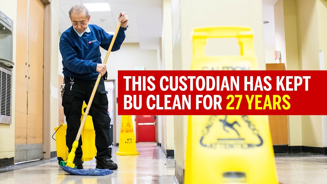 This Custodian Has Kept BU Clean for 27 Years