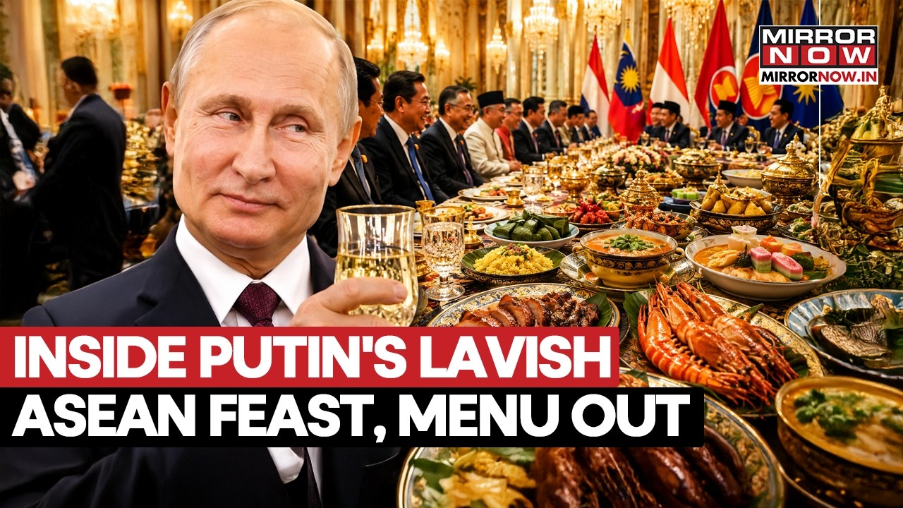 Inside Putin's Lavish Feast For ASEAN Leaders, Kazan Dinner's Menu Out As Summit Begins In Russia