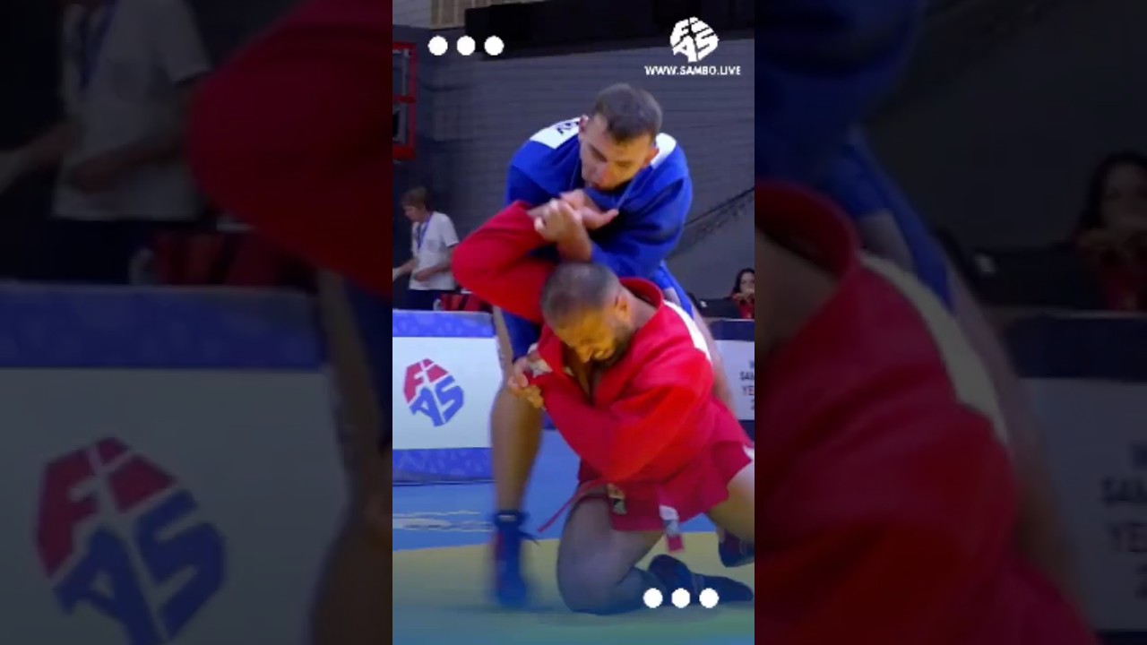 Maxim MERZLIAKOV(RUS) achieved a powerful victory in the final against Komronshokh USTOPIRIYON(TJK)