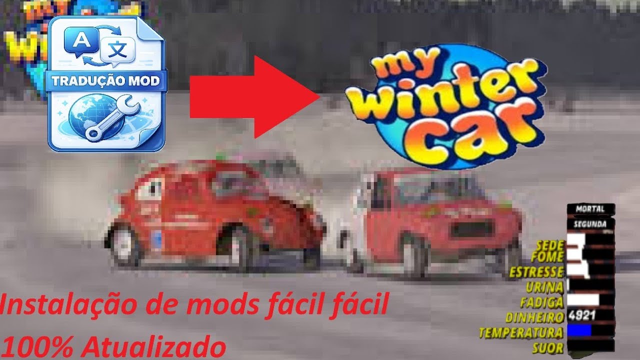 INSTALAÇÃO DE MODS FÁCIL E RÁPIDA + TRADUÇÃO DO JOGO. My winter car