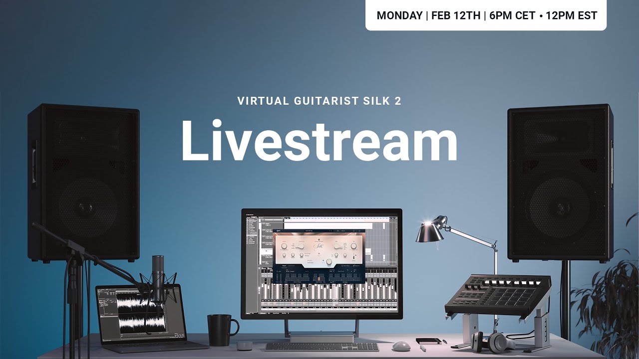 Virtual Guitarist SILK 2: Showcase Livestream (Win A Free Copy 🎁)