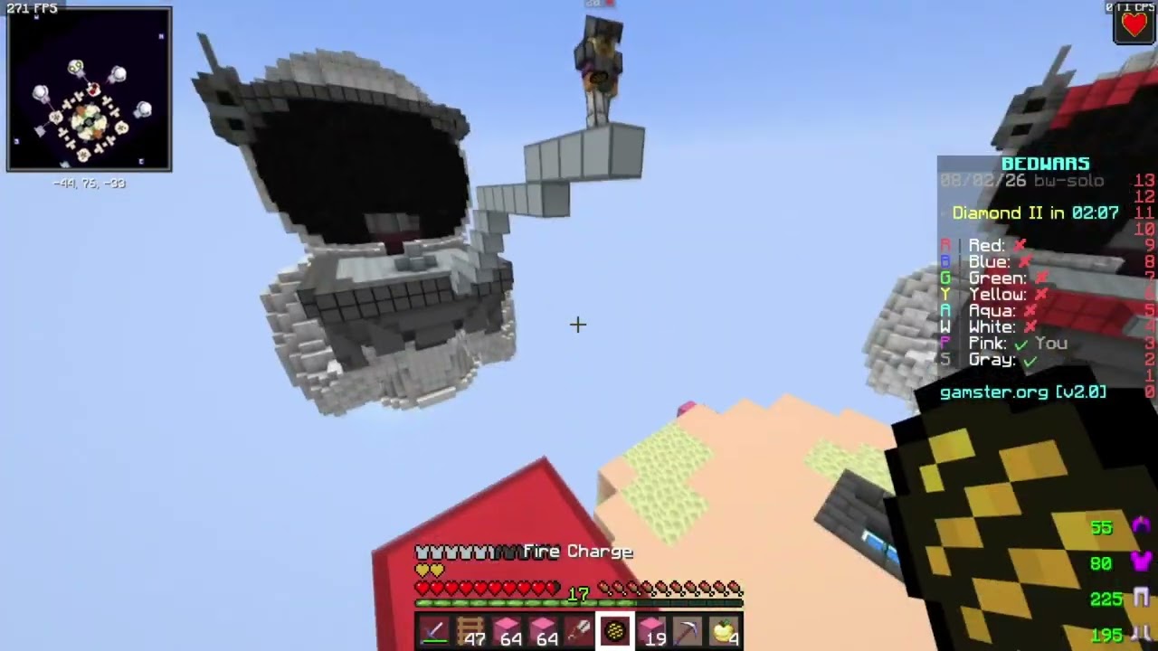 The smoothest solo bedwars win!