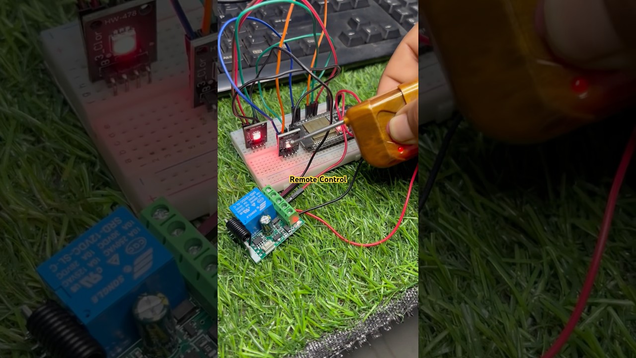How to use: 1 Channel DC12V Remote Control Switch with 2 button remote control 