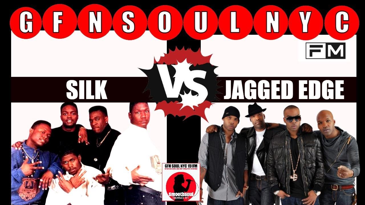SILK VS JAGGED EDGE ALL THE GREATEST SLOW JAM'S