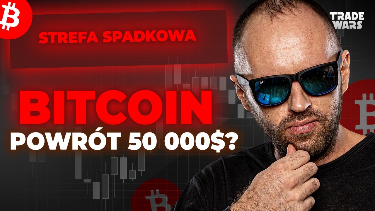 Bitcoin i strefa spadkowa!! Czy UDERZYMY jeszcze w 50 tys? 😱