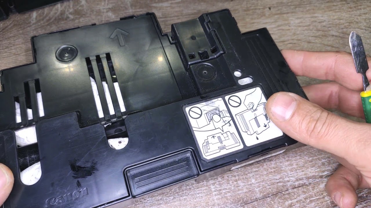 Canon atık kutu temizleme g2420 g3420 benzer modeller MC G02 atık