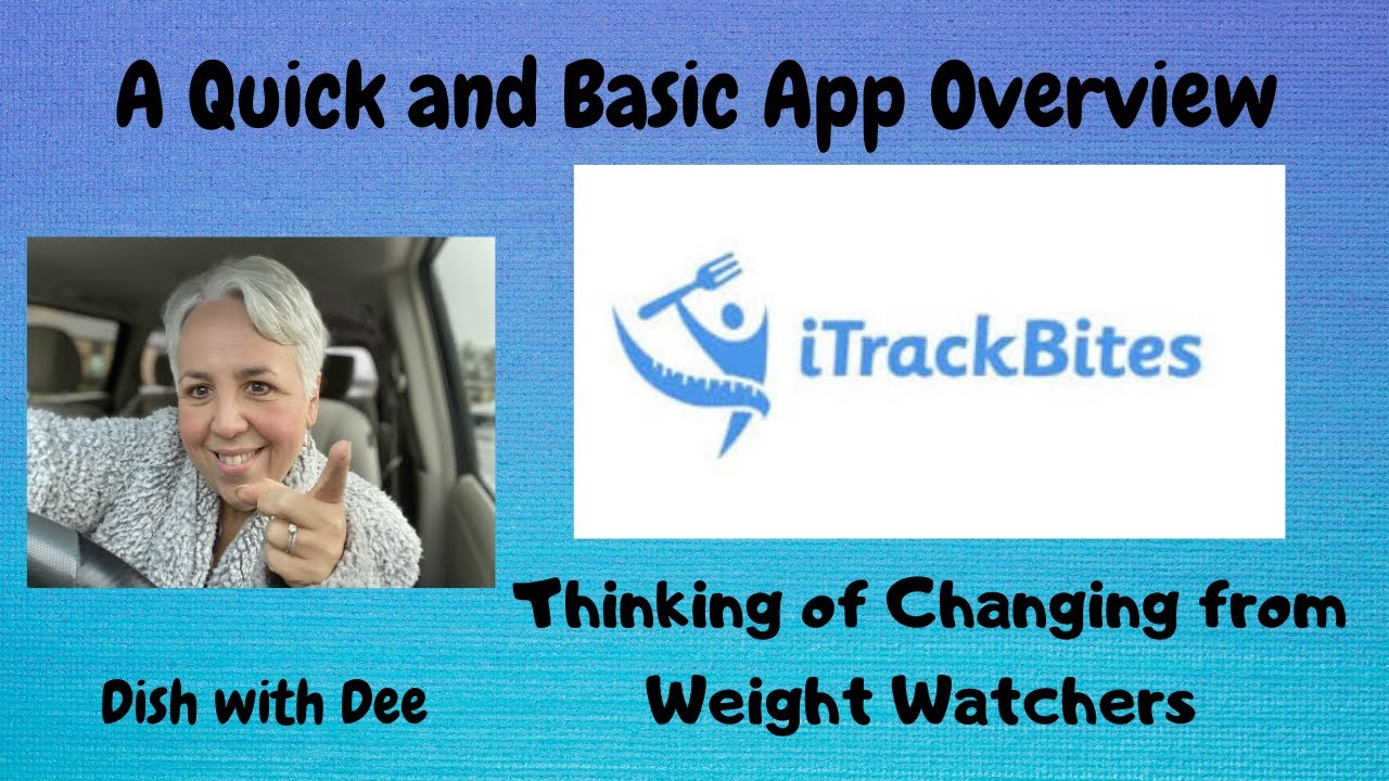 Weight loss Support and Inspiration | A Basic Tutorial on the ITrackbites App#itrackbites
