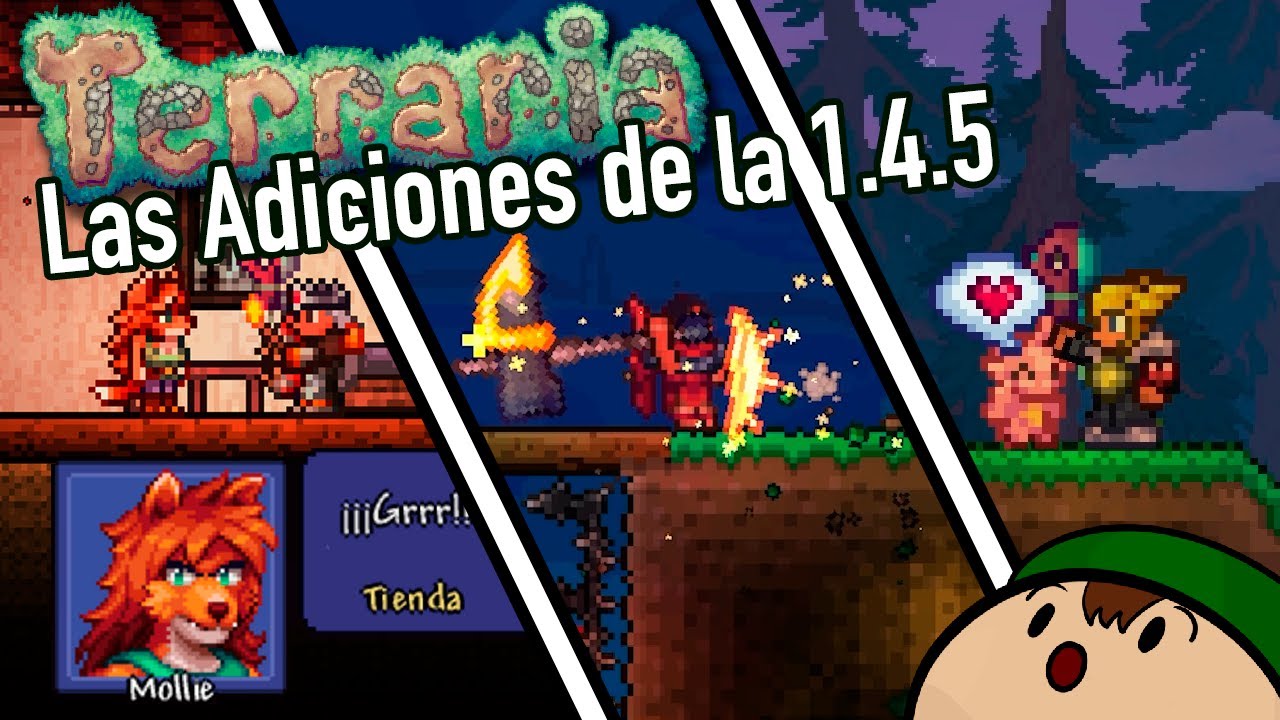 Todas las Adiciones del Parche 1.4.5 de Terraria