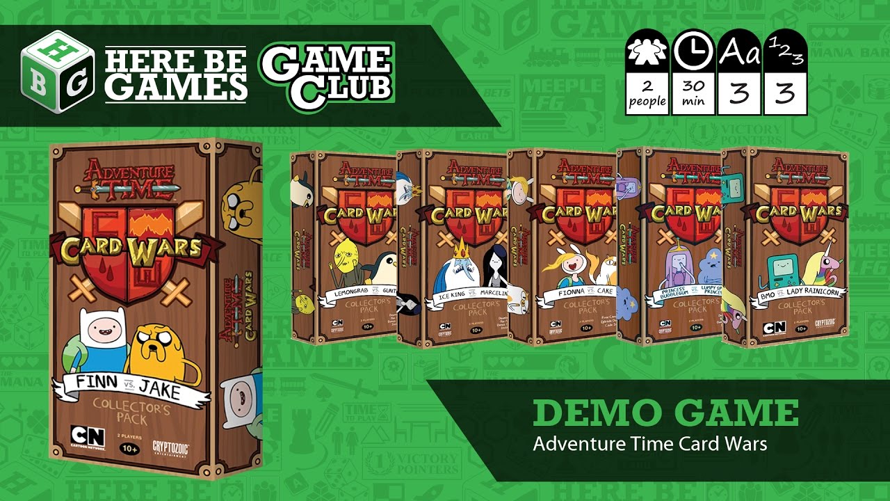 How to Play Adventure Time Card Wars - Demo Game