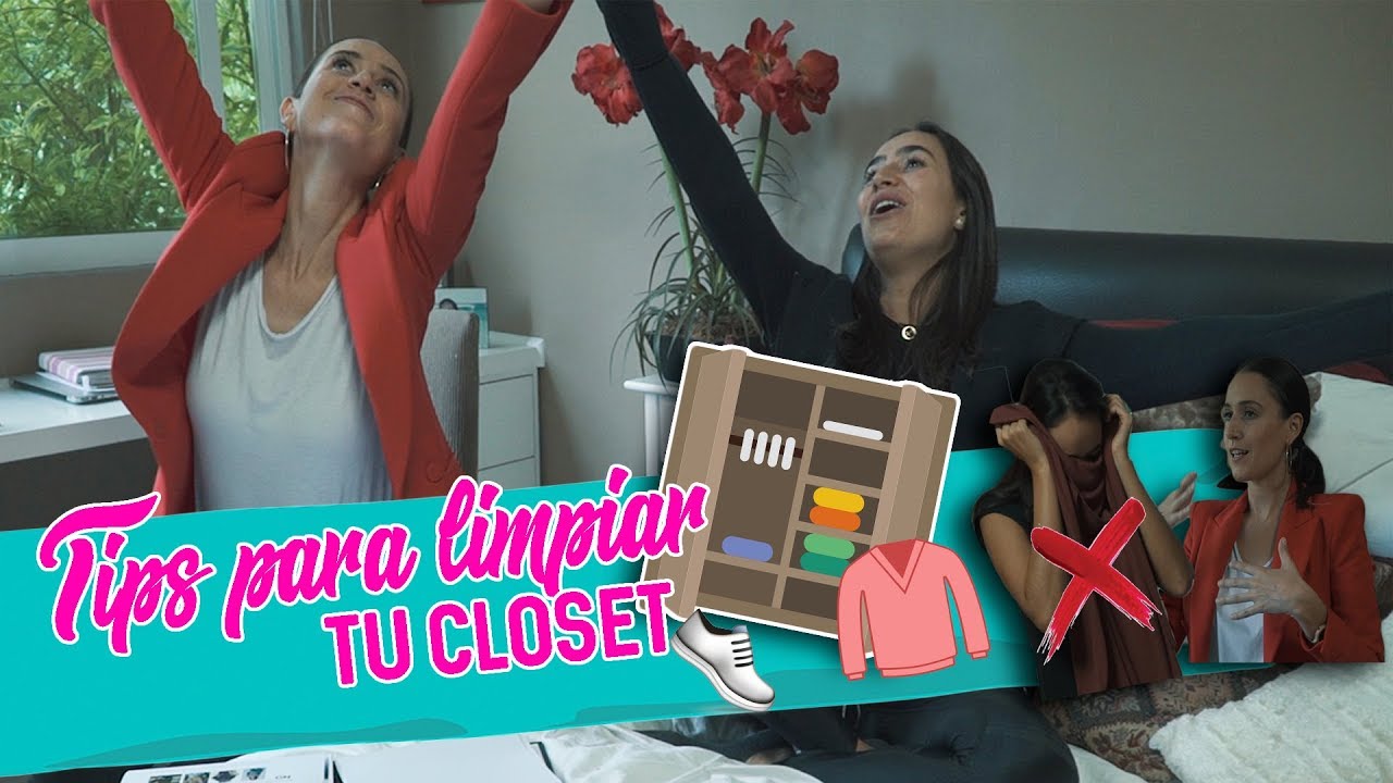 Tips para limpiar tu closet // Paola Zurita