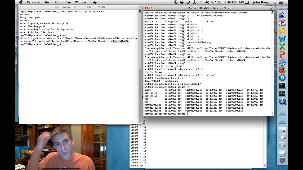 6 Streamline Solver Fortran