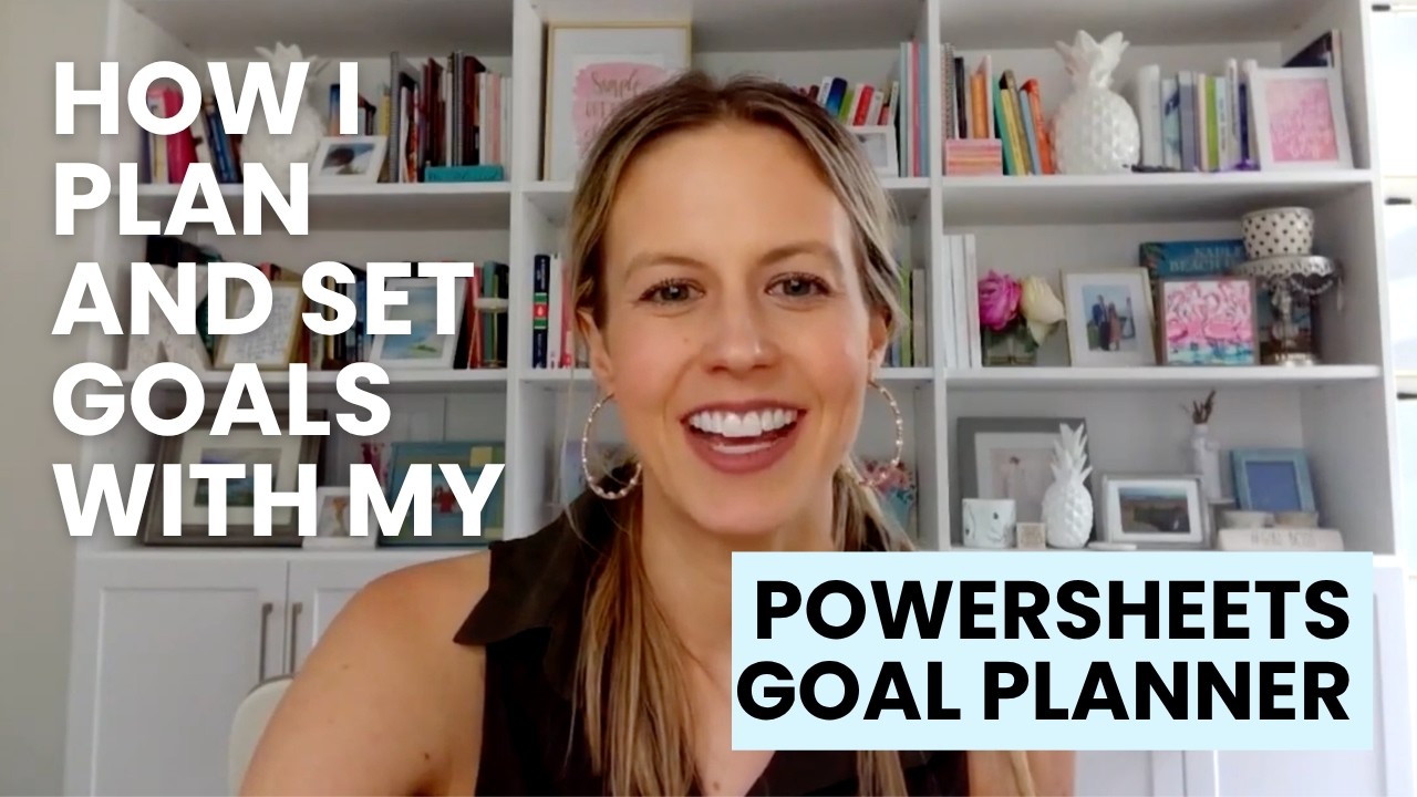 How I Use My PowerSheets Goal Planner as a Life & Business Coach