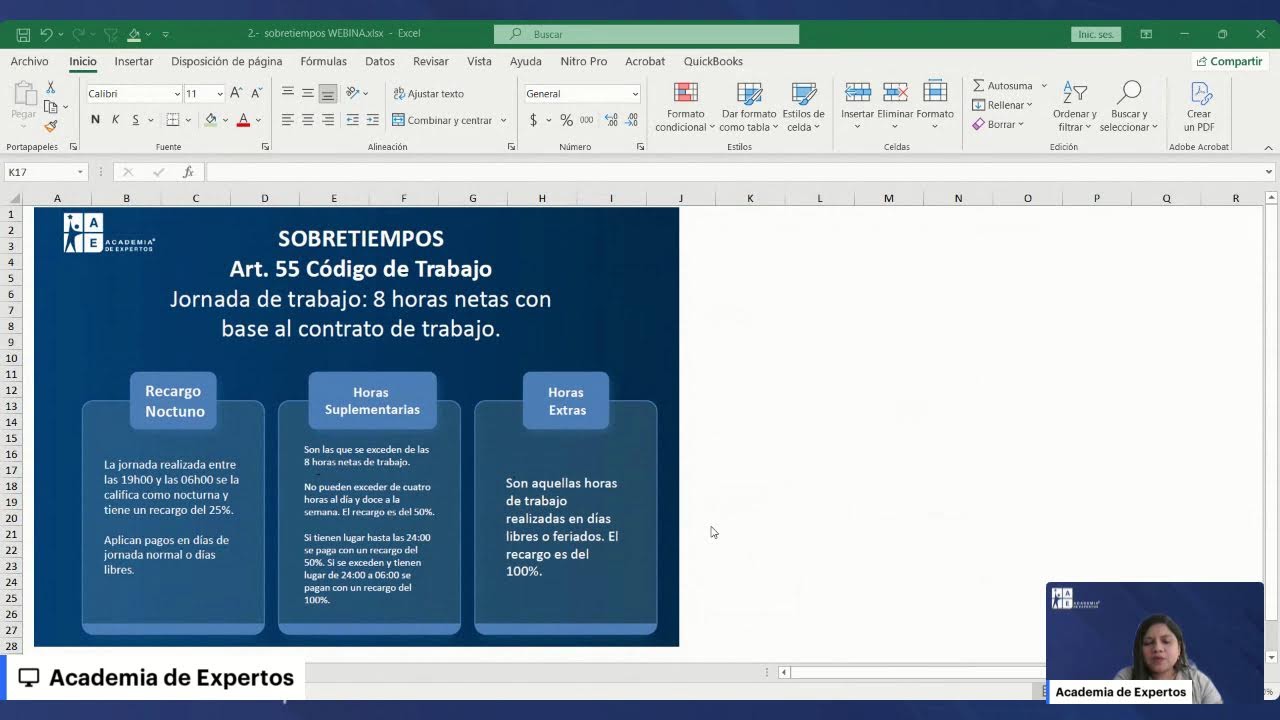 Webinar: ¿Cómo calcular correctamente las horas extra, suplementarias y recargos nocturnos?