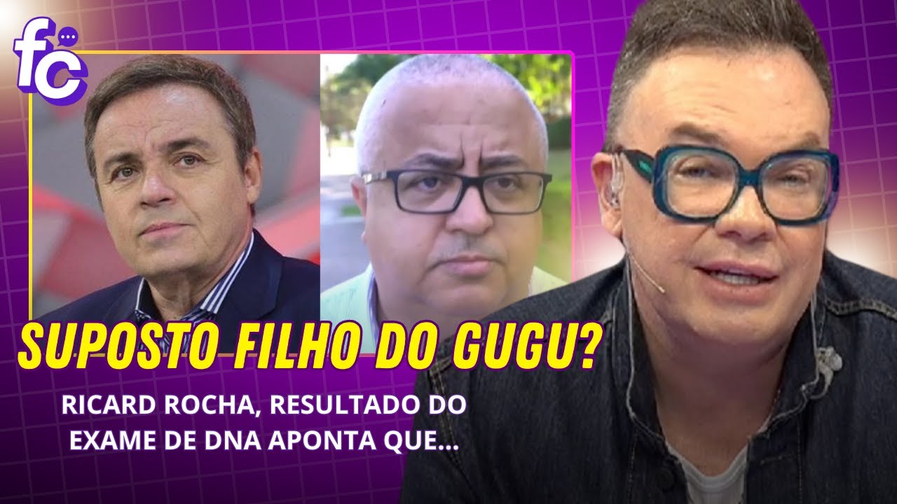 Suposto filho do Gugu, Ricard Rocha, o exame de DNA saiu... | Felipeh Campos