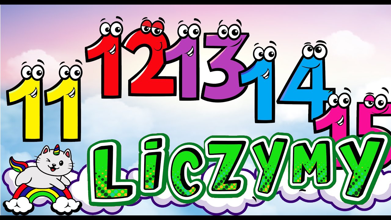 Nauka liczenia dla dzieci do 20 - liczymy od 1 do 20