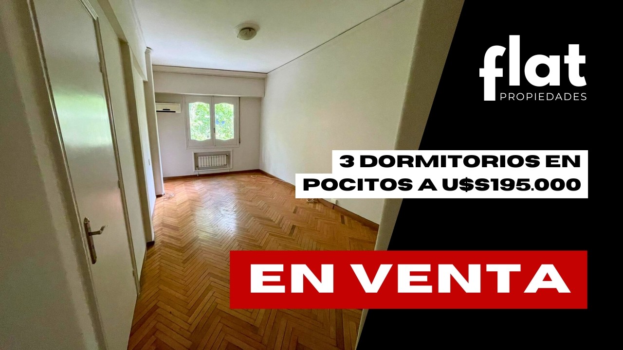 Apartamento de 2 dormitorios a metros de Gabriel Pereira y 26 de Marzo