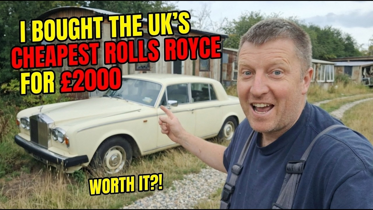 Я купил САМЫЙ ДЕШЕВЫЙ Rolls-Royce Silver Shadow II в Великобритании за 2000 фунтов стерлингов!