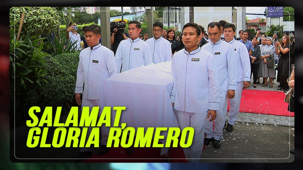 Farewell to an icon: Gloria Romero's remains cremated | ABS-CBN News