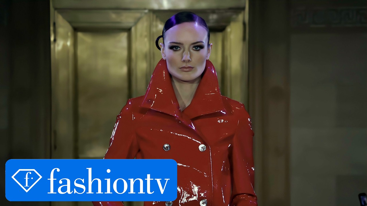 Malan Breton Shows Art Deco Seduction for F/W 26-27, New York Fashion Week | FashionTV | FTV