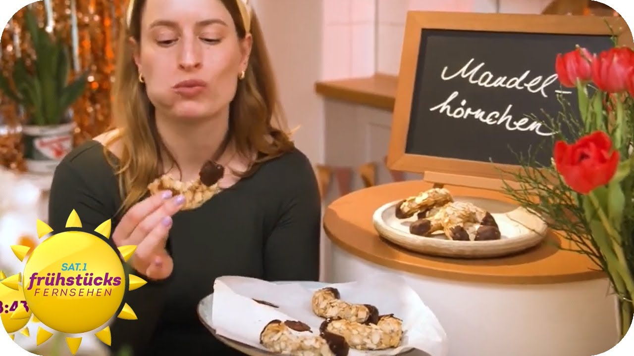 Mandelhörnchen: So schmecken sie wie vom Bäcker | SAT.1 Frühstücksfernsehen