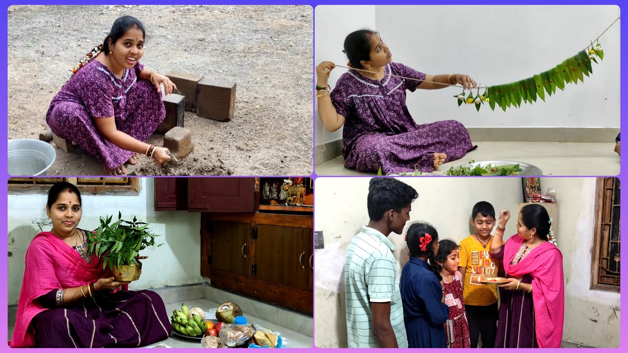 💁🏻‍♀️முதல்நாள் ஏற்பாடு இனிதே ஆரம்பம்🥰 போகி பண்டிகை🔥 🗓️Jan15,2024 #home #vlog #muthulakki
