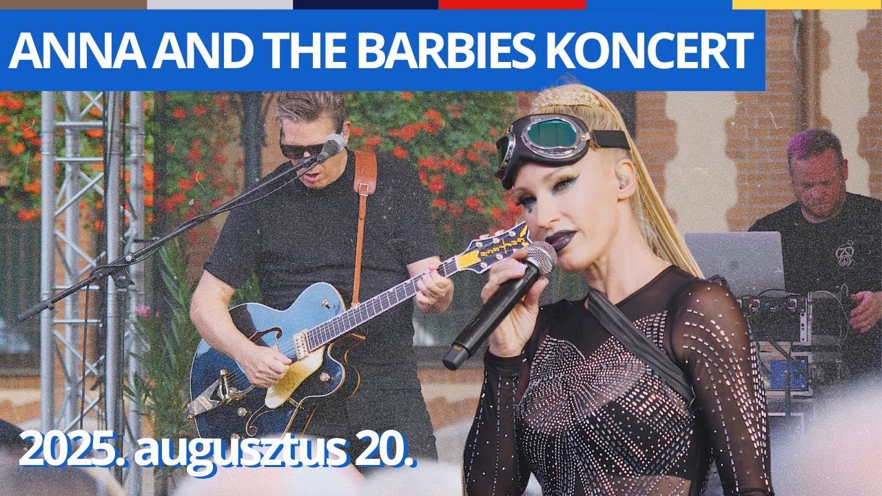 Így ünnepelt Pesterzsébet | Anna and the Barbies zenekar koncertje a Kosutiban