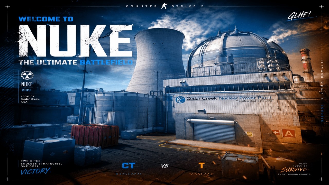 Nuke Gameplay Counter Strike 2🔥
