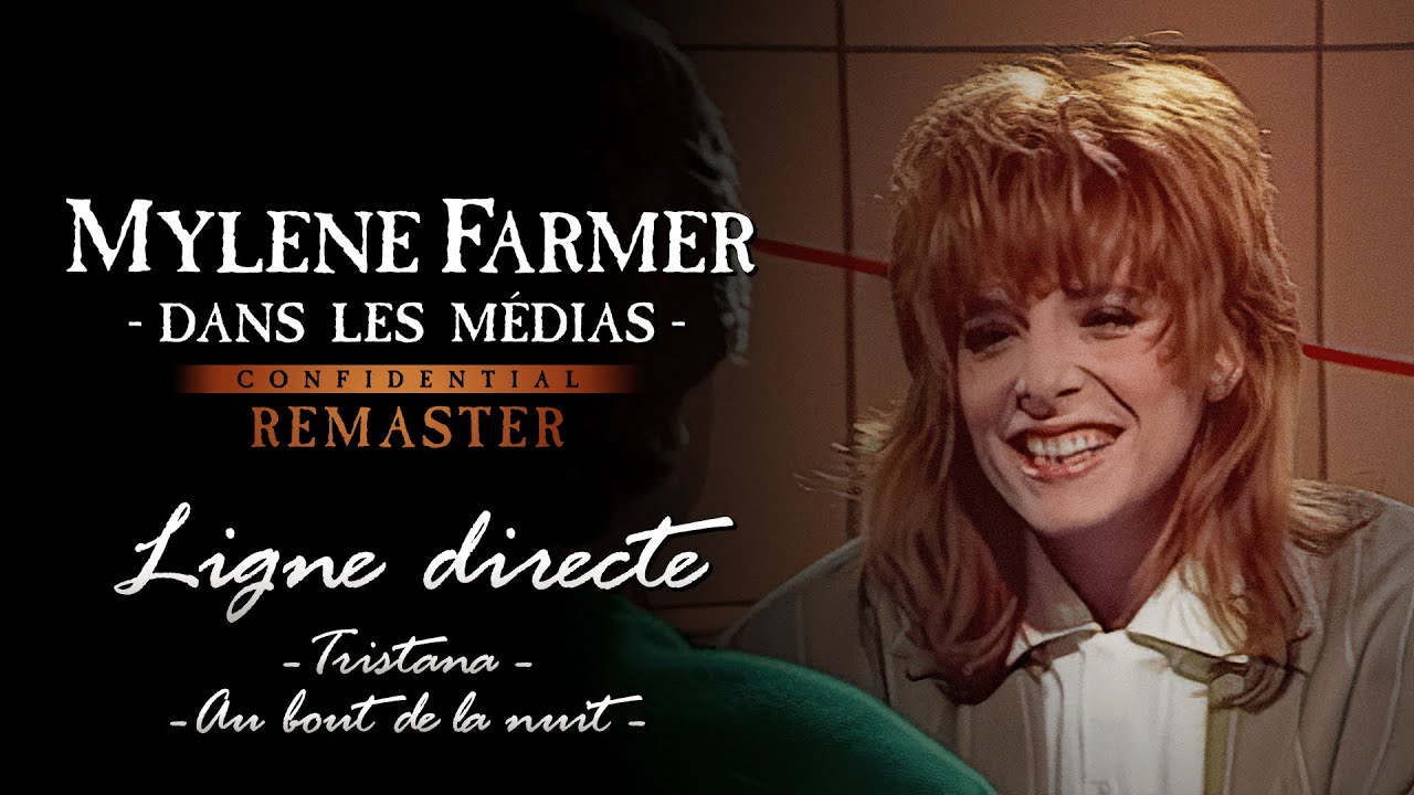 Mylène Farmer - Tristana / Au bout de la nuit [Ligne directe, Antenne2] (HD Remaster)