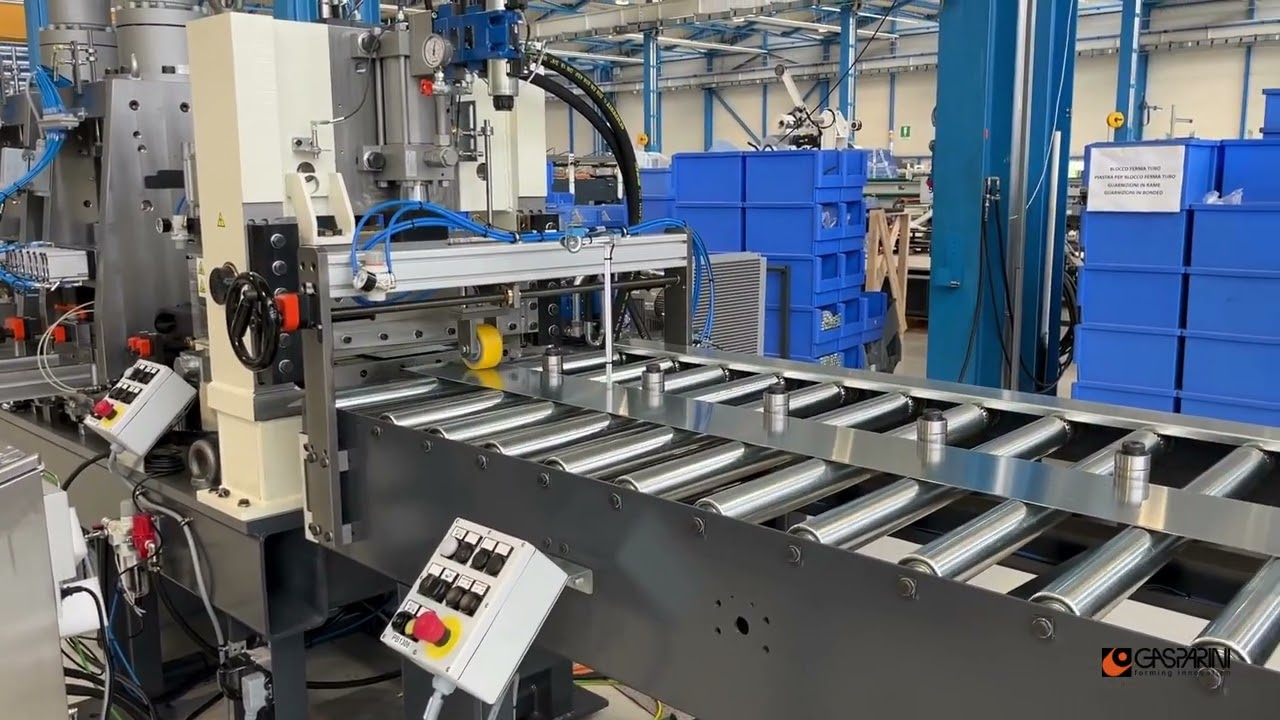 Roll Forming System for Garage Door Tracks - 230100030 | GASPARINI S.p.A.
