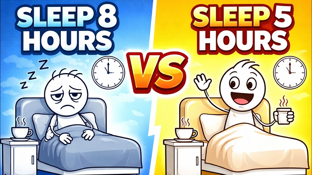 How to sleep LESS and feel FRESH like 8 hours