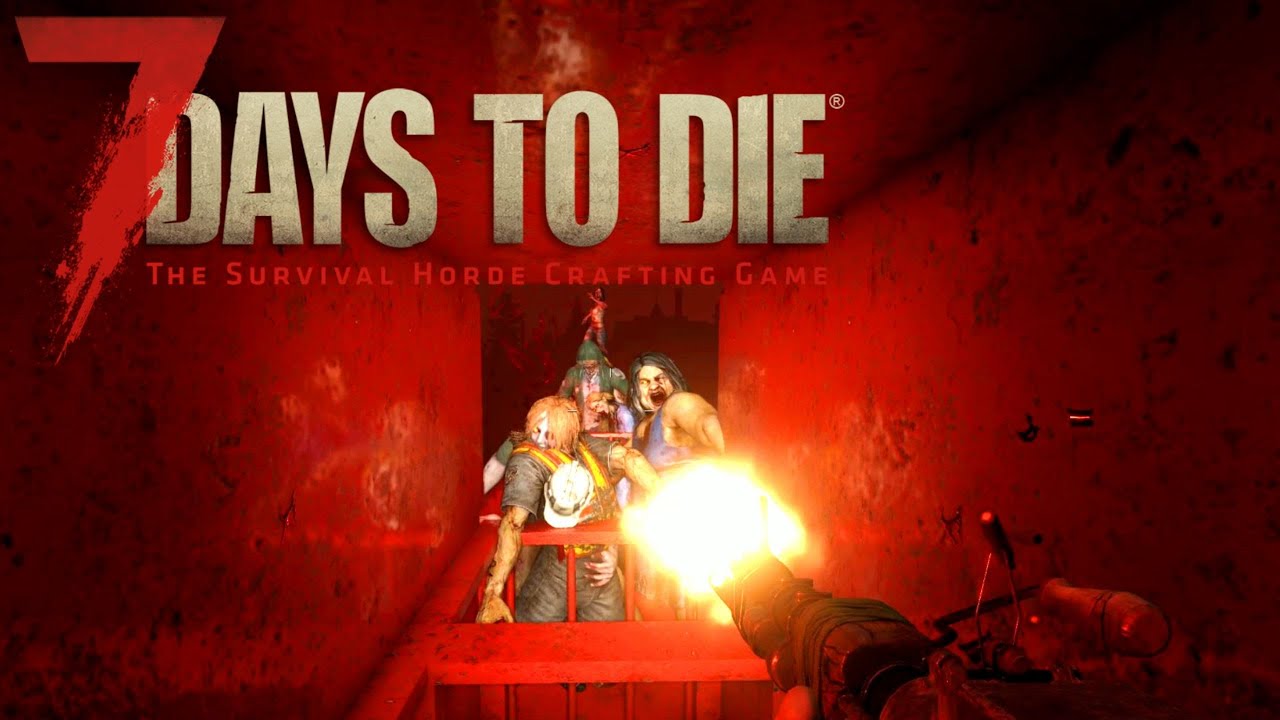7 Days to die alpha 21, Insane, 64 spawn horde night