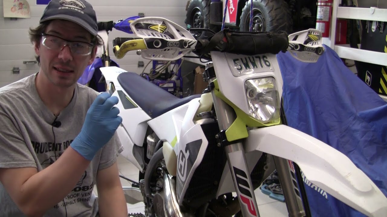 Husqvarna TE250i Braktec to Brembo Conversion How-To (Gas Gas also)