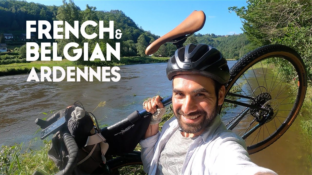 160K cycling loop in the French & Belgian Ardennes / From River Meuse to Bouillon