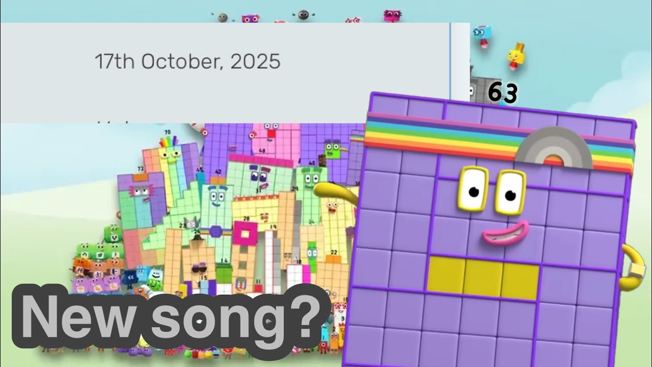 Новая песня из 9-го сезона Numberblocks?
