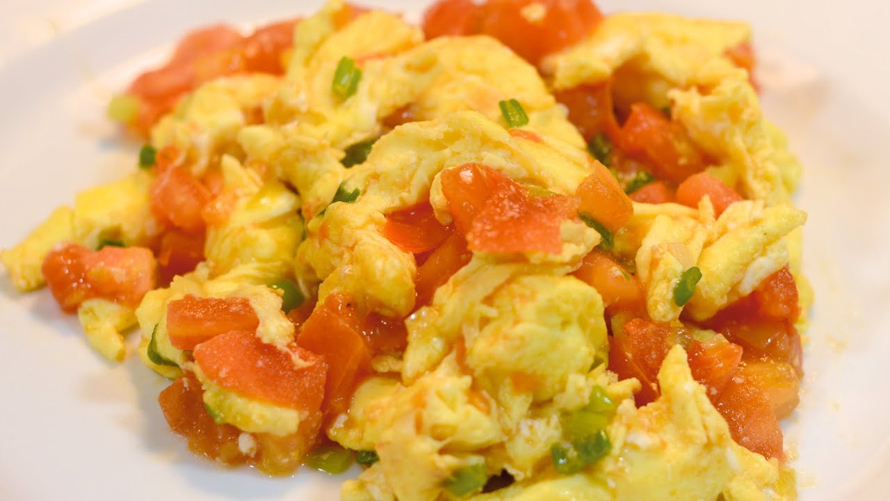Everyday Stir Frying Episode 3 / Eggs and Tomatoes / 番茄炒蛋
