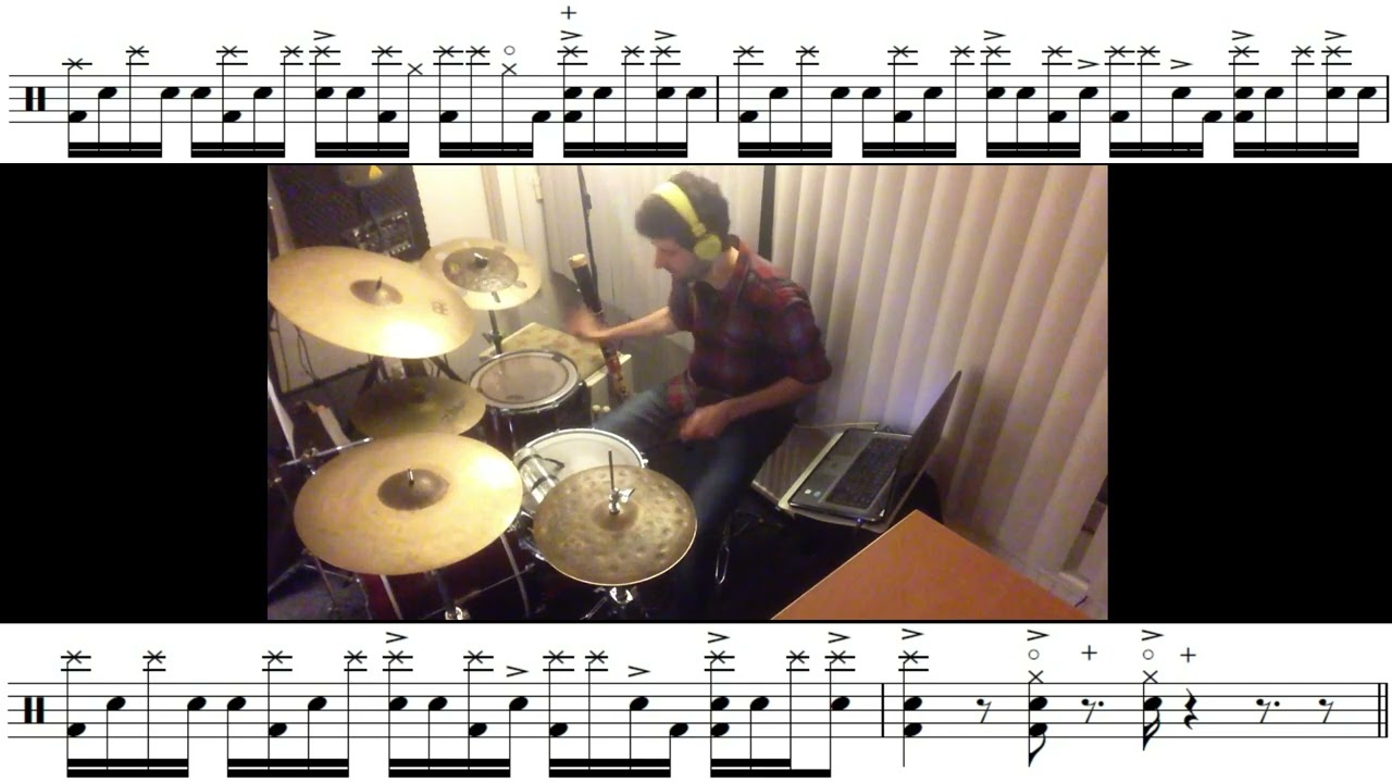 Tigran Hamasyan - Levitation 21 - Drums transcribed by Martin Hafizi (+ free pdf in description)