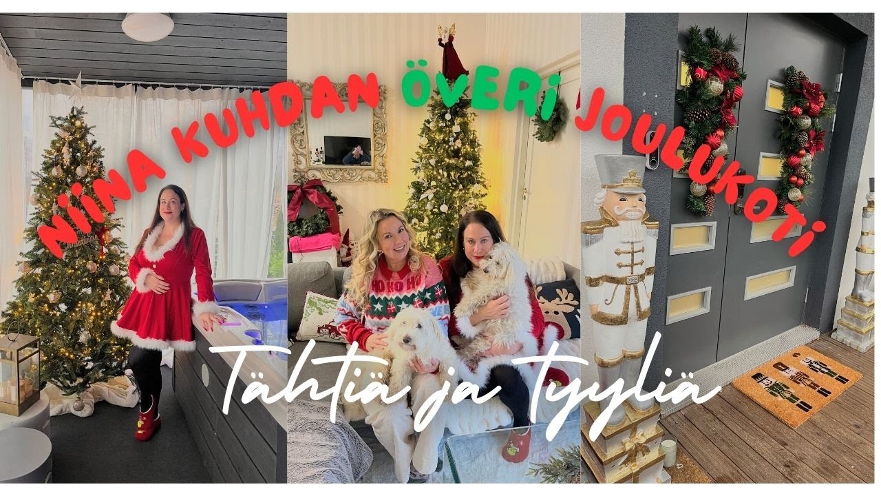 Niina Kuhdan överi joulukoti on täynnä amerikkalaista unelmaa!