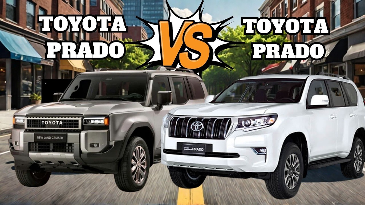 ¡BATALLA ÉPICA! Toyota Land cruiser Prado Vieja vs. Nueva: ¿Cuál es mejor?