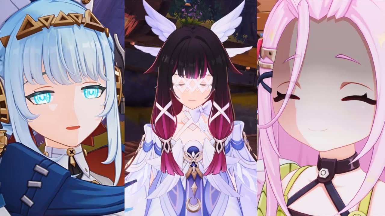 Columbina gets caught by Aino and Ineffa... (Genshin Luna I Cutscene)