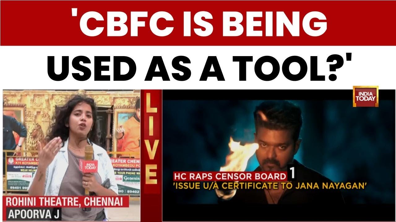 Jana Nayagan News: Madras HC Slams CBFC Over Vijay’s ‘Jananayagam’ Certification | India Today