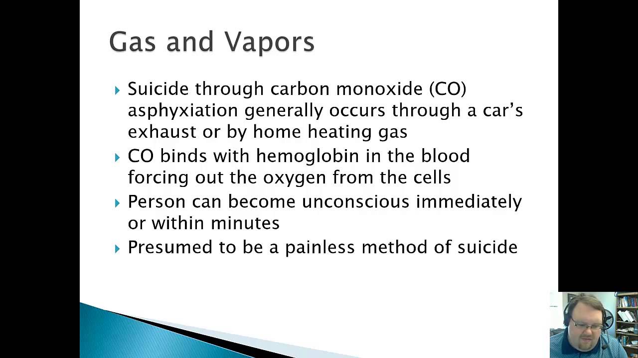 Lecture 6 - Suicide Attempt Methods