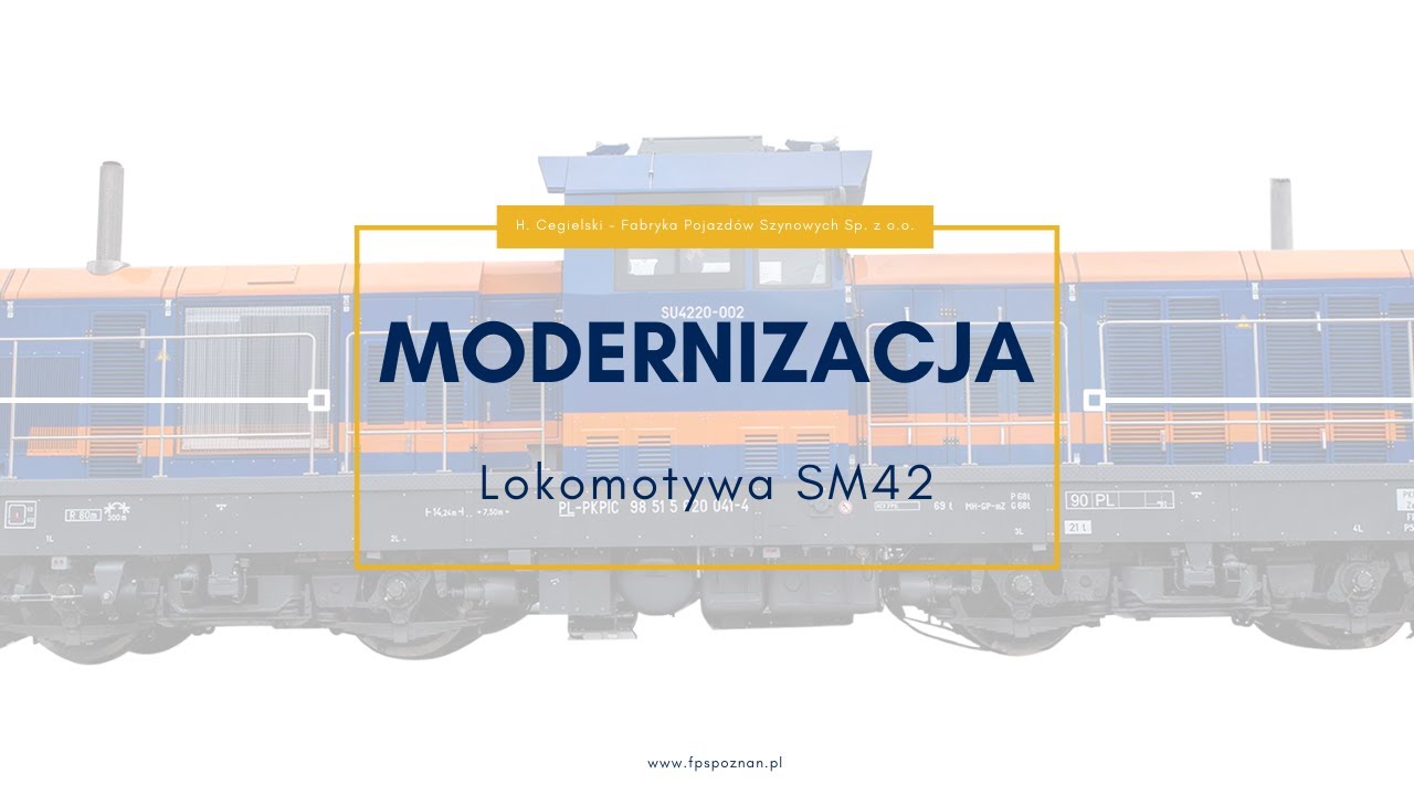 Modernizacja Lokomotywy SM42