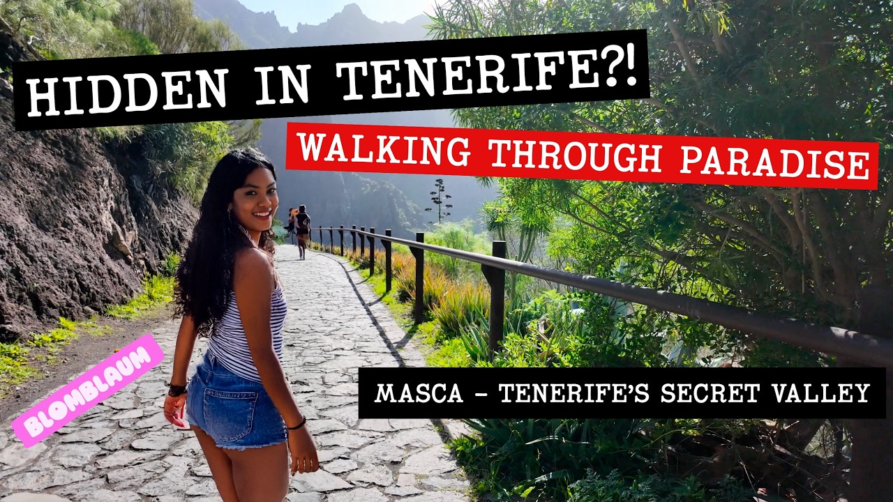 Masca Tenerife Walking Tour 🇪🇸 Hidden Mountain Village, Gorge Views & Atlantic Panorama Nature