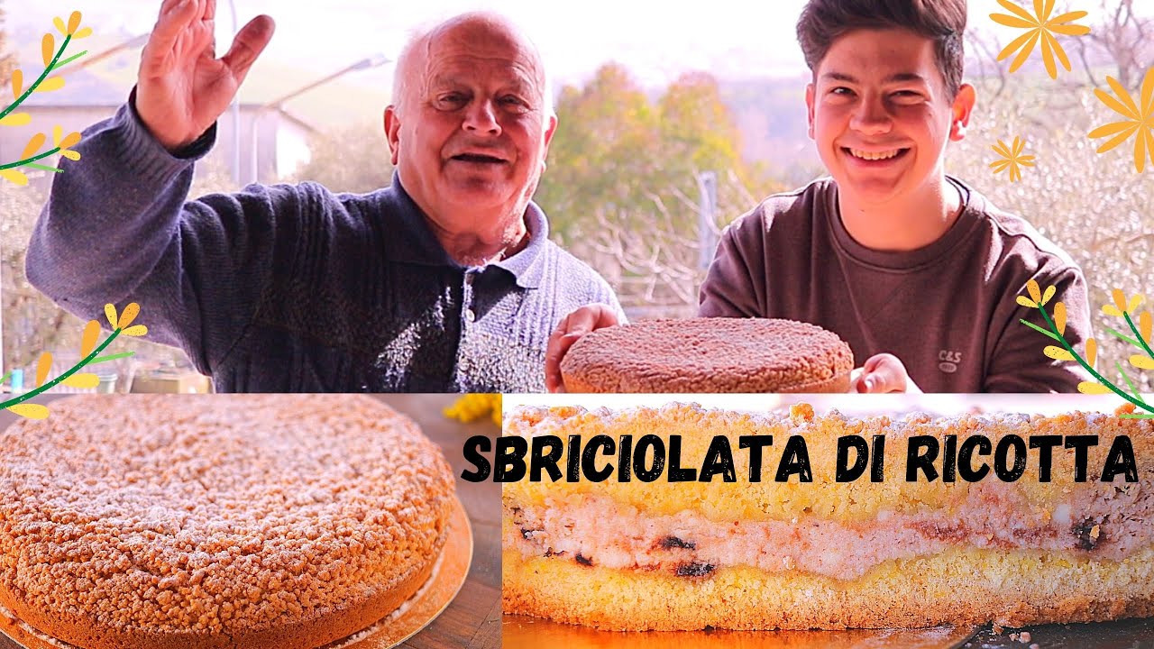 SBRICIOLATA DI RICOTTA DELLO ZIO BENITO - Scioglievole e deliziosa