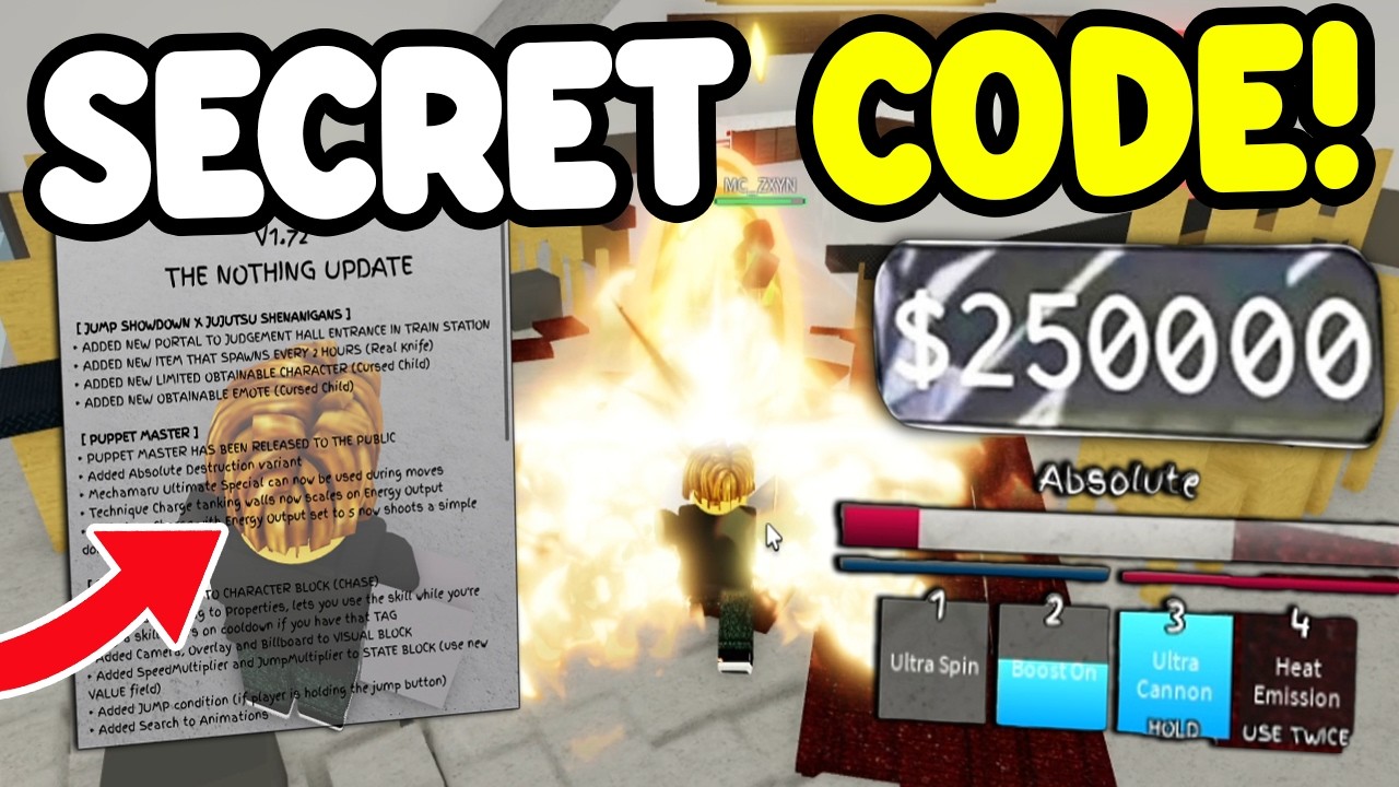 JUJUTSU SHENANIGANS UPDATE V1.72 CODES PUPPET MASTER SHOWCASE! ROBLOX JUJUTSU SHENANIGANS 2026