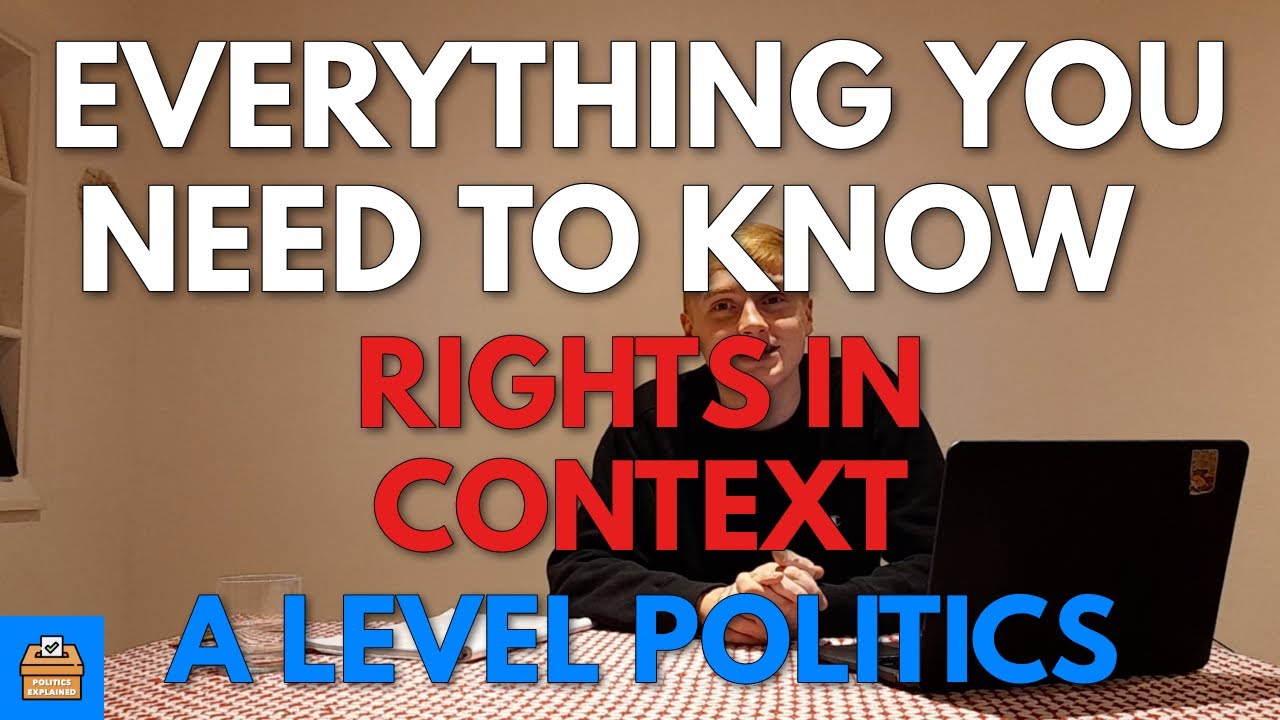 Rights In Context In A Level Politics | Everything You Need To Know