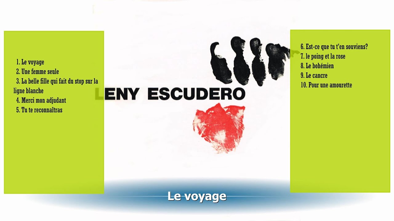 Leny Escudero - 33T Le Voyage  (1974)