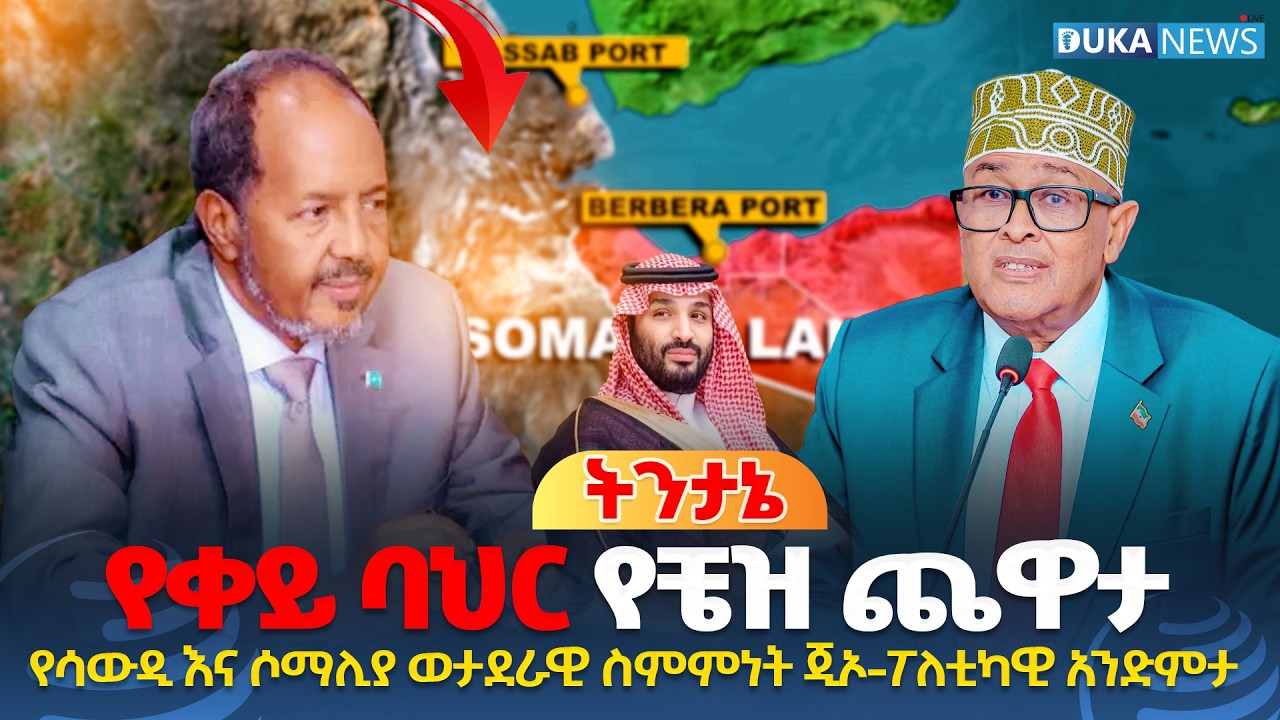 የቀይ ባህር የቼዝ ጨዋታ | የሳውዲ እና ሶማሊያ ወታደራዊ ስምምነት ጂኦ-ፖለቲካዊ አንድምታ #Dukanews